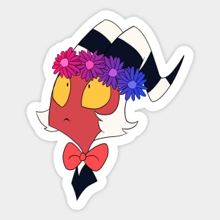 Flower Crown Pride Moxxie Sticker